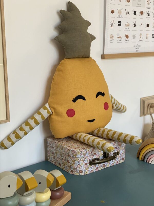 Coussin musical Ananas Personnalisable – Image 6