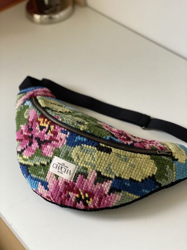Sac Banane upcyclée modèle unique